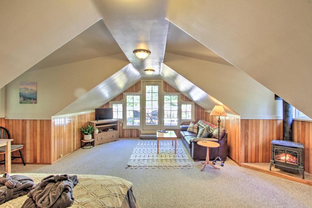 Owls Nest Studio With Hot Tub Hike Nearby! Ashford Buitenkant foto